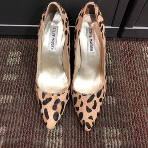 Steve Madden cheetah print heels